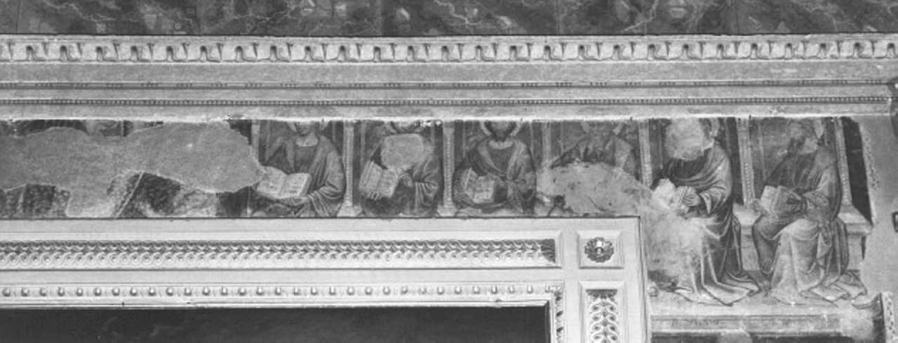 Cristo in gloria (dipinto, frammento) di Martino da Verona (inizio sec. XV)