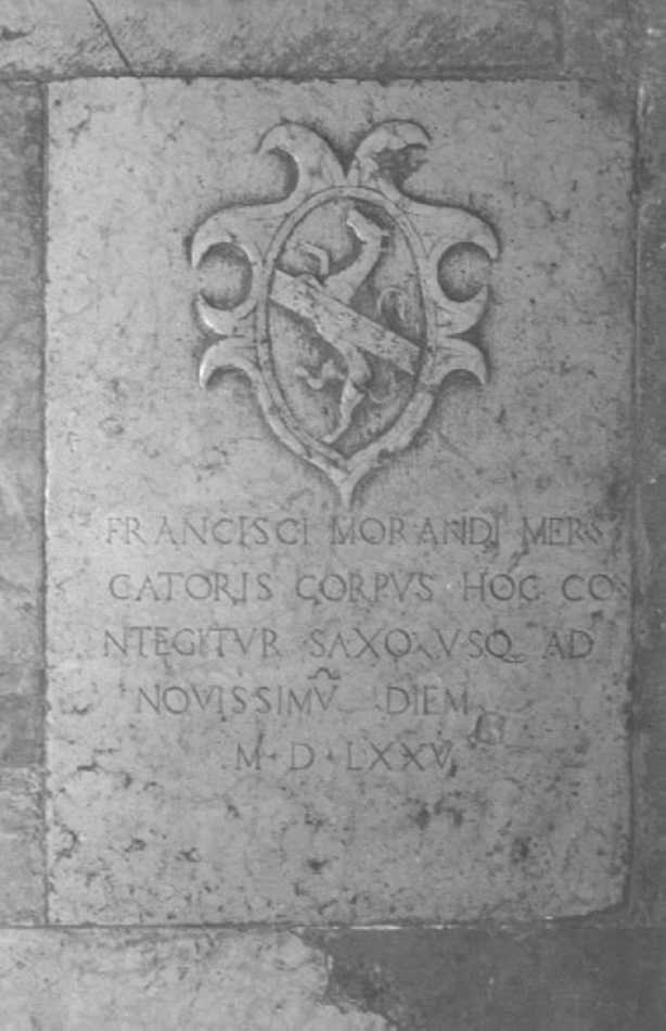 lastra - ambito veneto (ultimo quarto sec. XVI)