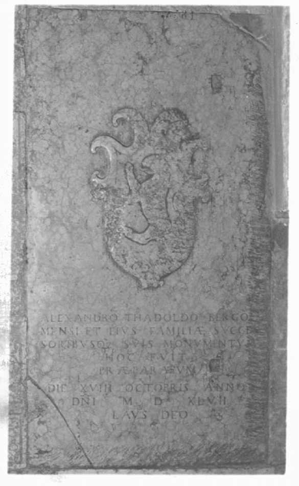 lapide - ambito veronese (sec. XVI)