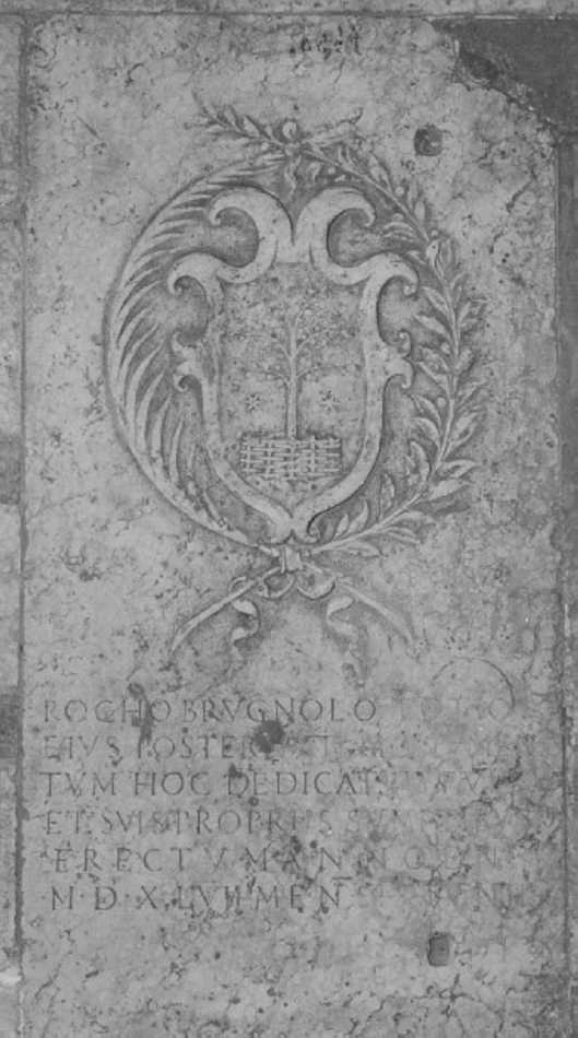 lapide - ambito veronese (sec. XVI)