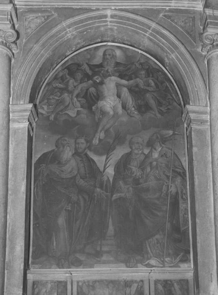 Trinità (dipinto) di Ligozzi Jacopo (secc. XVI/ XVII)