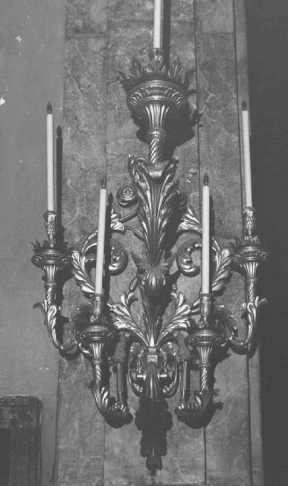 candeliere da parete - ambito veneto (sec. XIX)