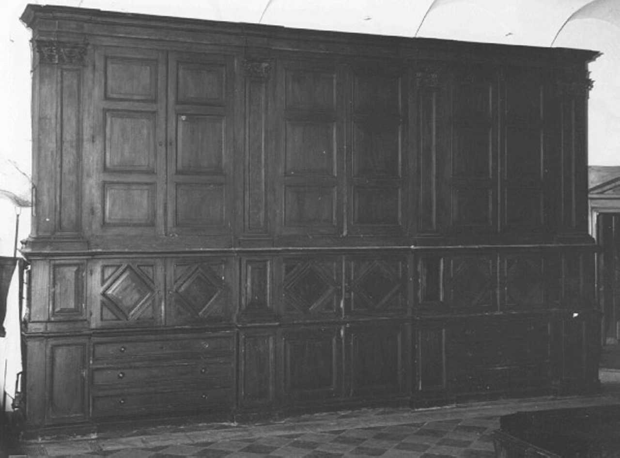 armadio - produzione veneta (seconda metà sec. XVII)