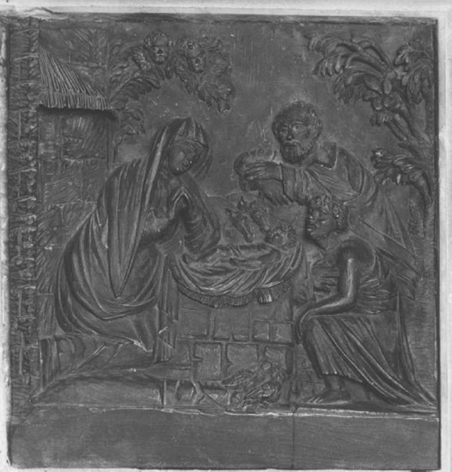 natività di Gesù (rilievo) - ambito veneto (sec. XIX)