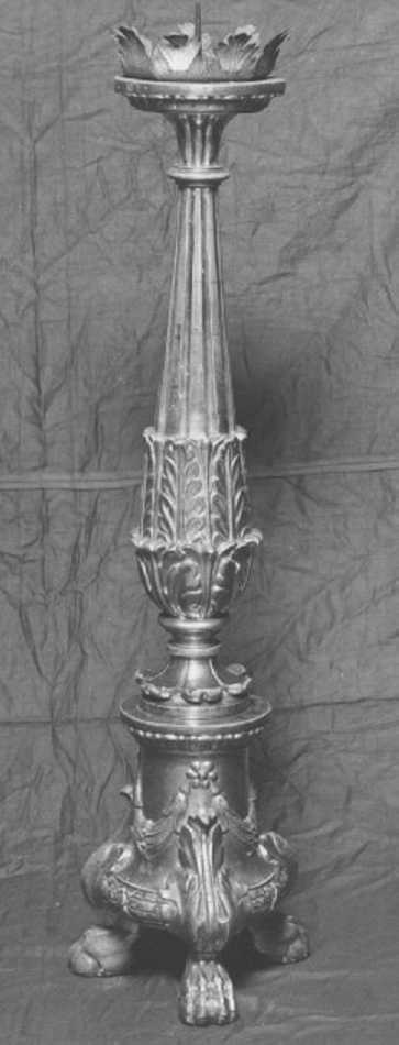 candelabro - ambito veneto (terzo quarto sec. XIX)