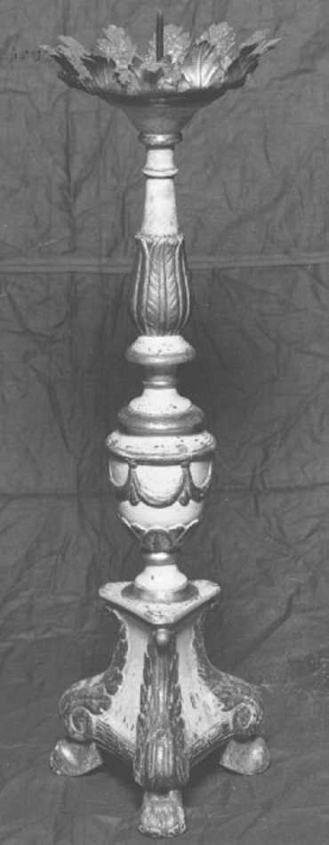 candeliere - ambito veneto (fine sec. XVIII)