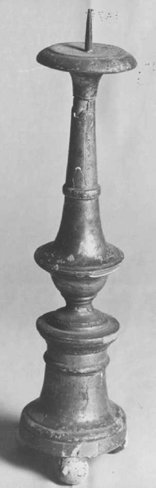 candeliere - ambito veneto (fine sec. XVIII)