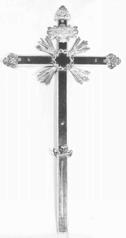 croce penitenziale - ambito veneto (sec. XVIII)
