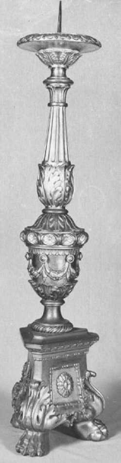 candelabro - ambito veneto (sec. XIX)