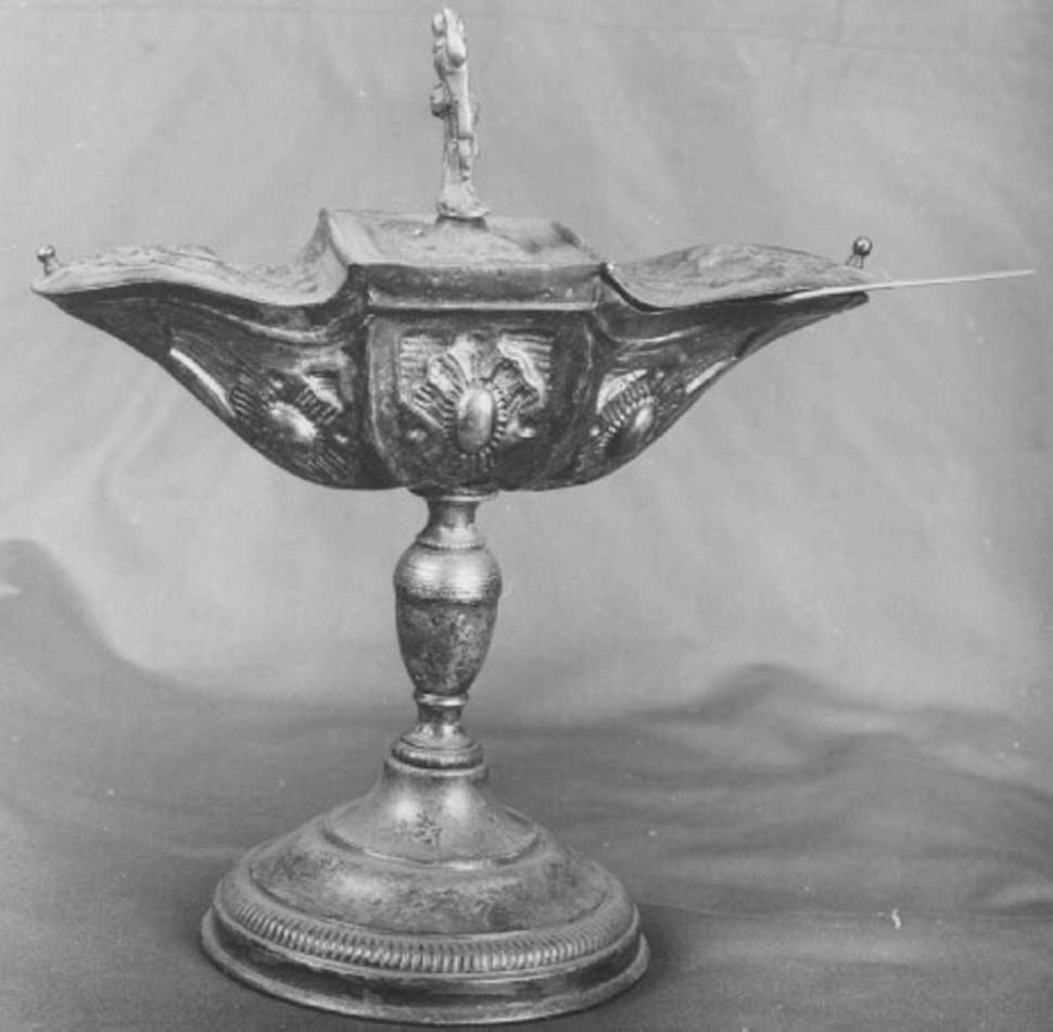 navicella portaincenso - ambito veneto (fine sec. XVIII)