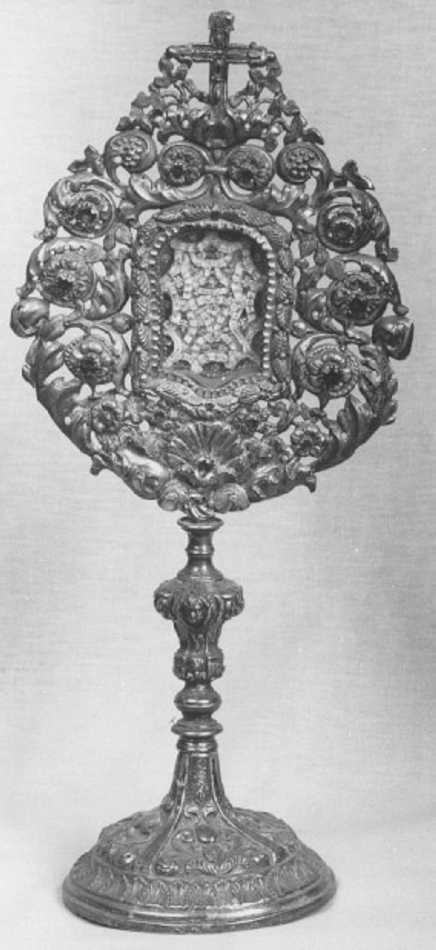reliquiario - ambito veneto (sec. XVIII)
