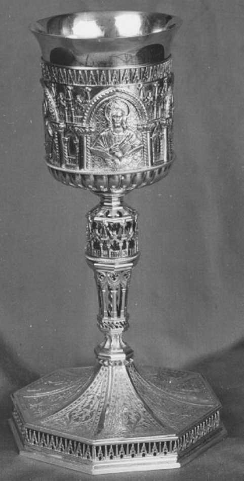 calice - ambito veneto (seconda metà sec. XIX)