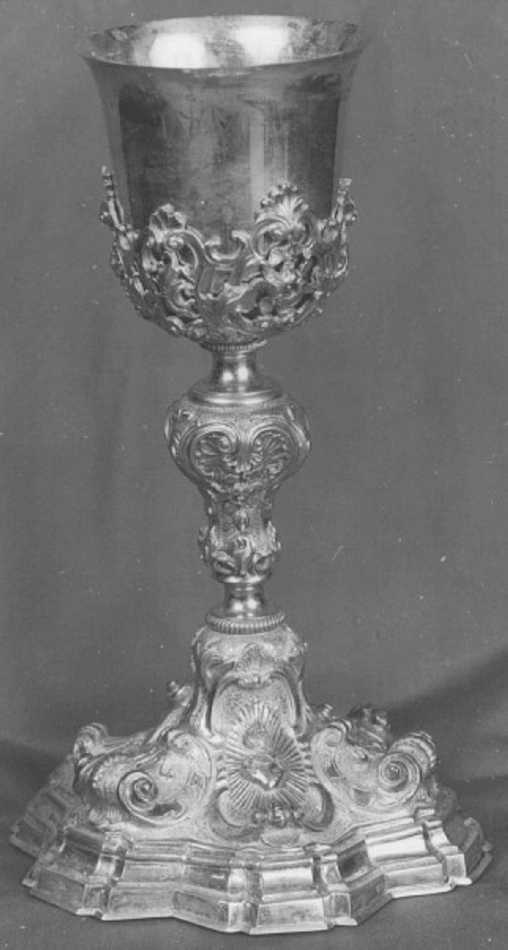 calice - ambito veneto (seconda metà sec. XVIII)