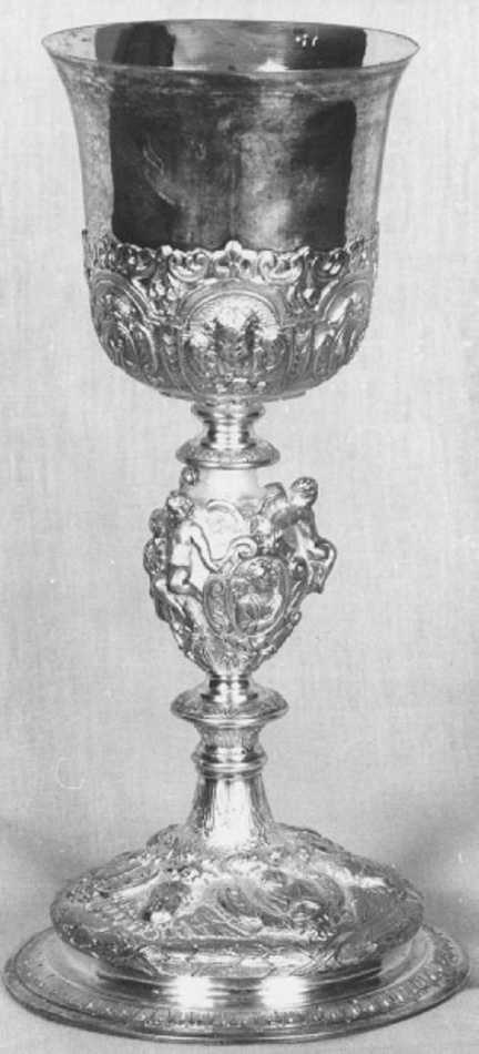 calice - ambito veneto (seconda metà sec. XIX)