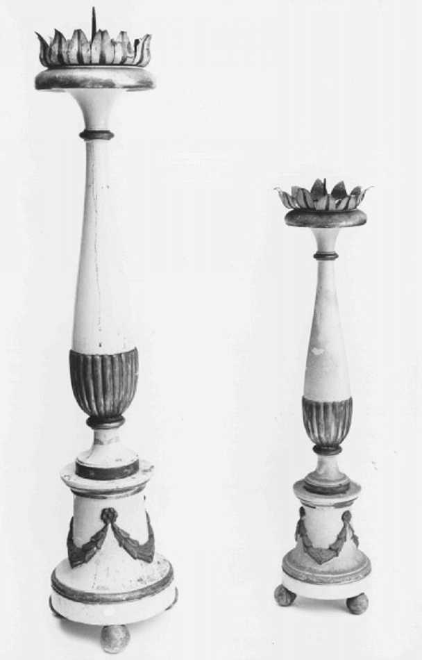 candelabro - ambito veneto (prima metà sec. XIX)