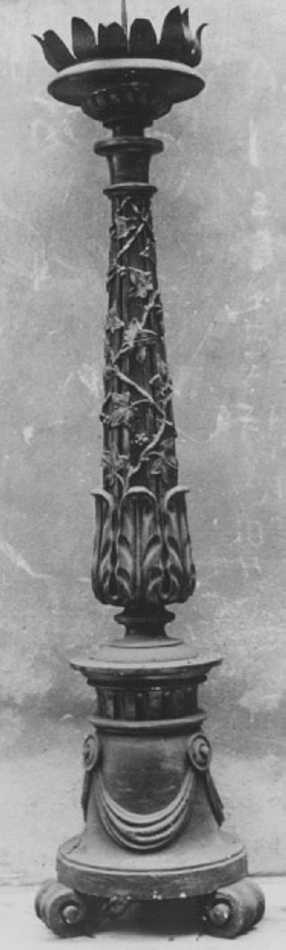 candeliere - produzione veneta (ultimo quarto sec. XVIII)