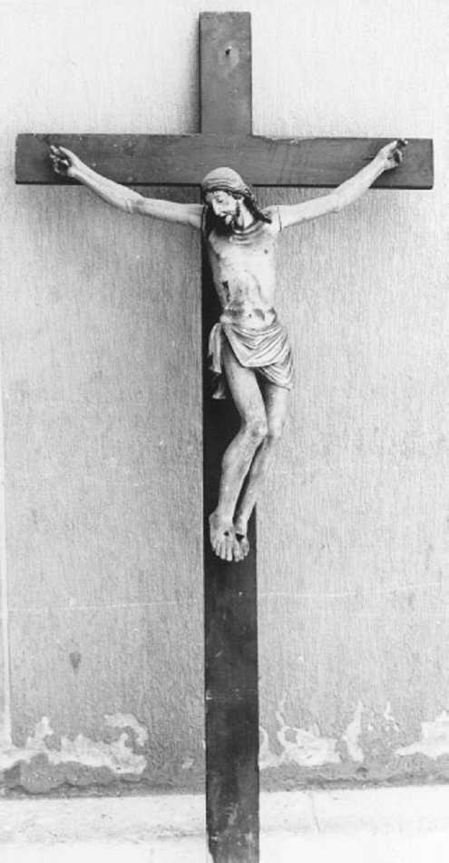 Cristo crocifisso (croce) - produzione veneta (sec. XIX)