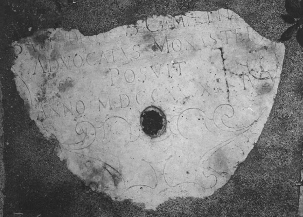 lapide, frammento - ambito veneto (sec. XVIII)