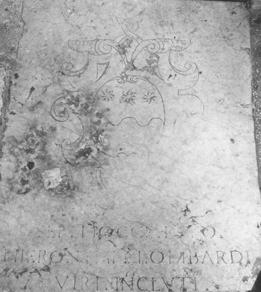 lapide, frammento - ambito veneto (secc. XVII/ XVIII)