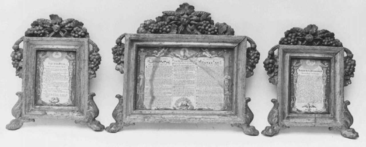 cartagloria - ambito veneto (fine/inizio secc. XVIII/ XIX)