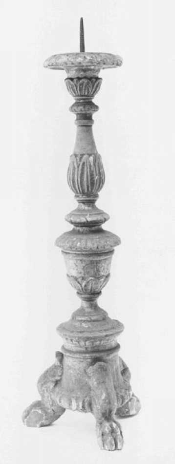 candeliere - ambito veneto (seconda metà sec. XVIII)