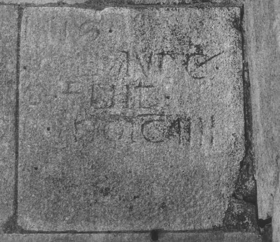 lapide - ambito veneto (sec. XIV)