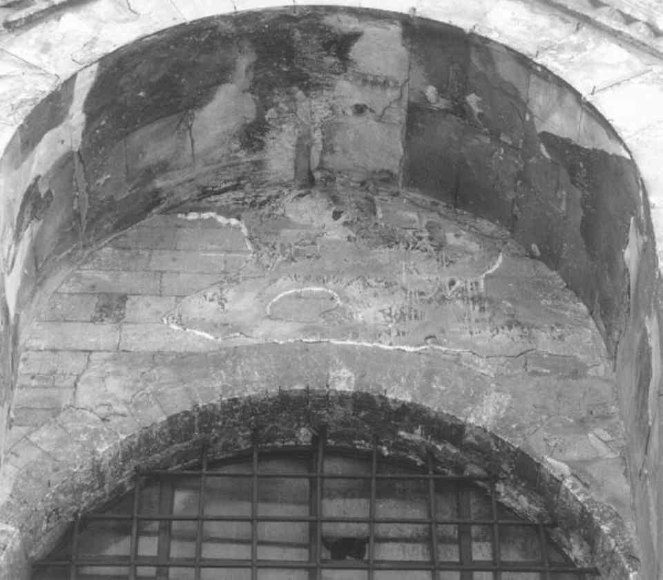 Cristo (dipinto, frammento) - ambito veneto (sec. XII)