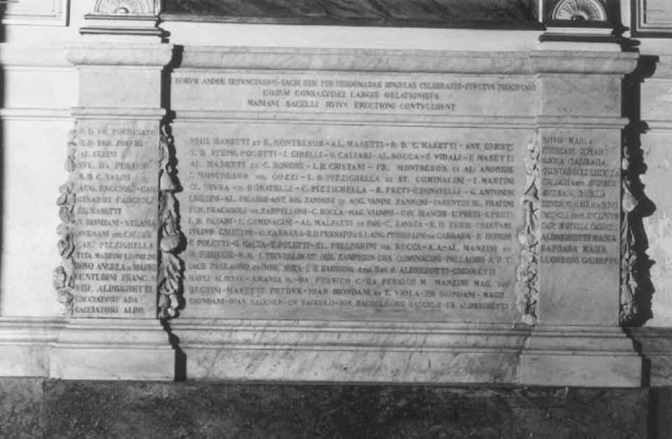 lapide - ambito veneto (sec. XX)