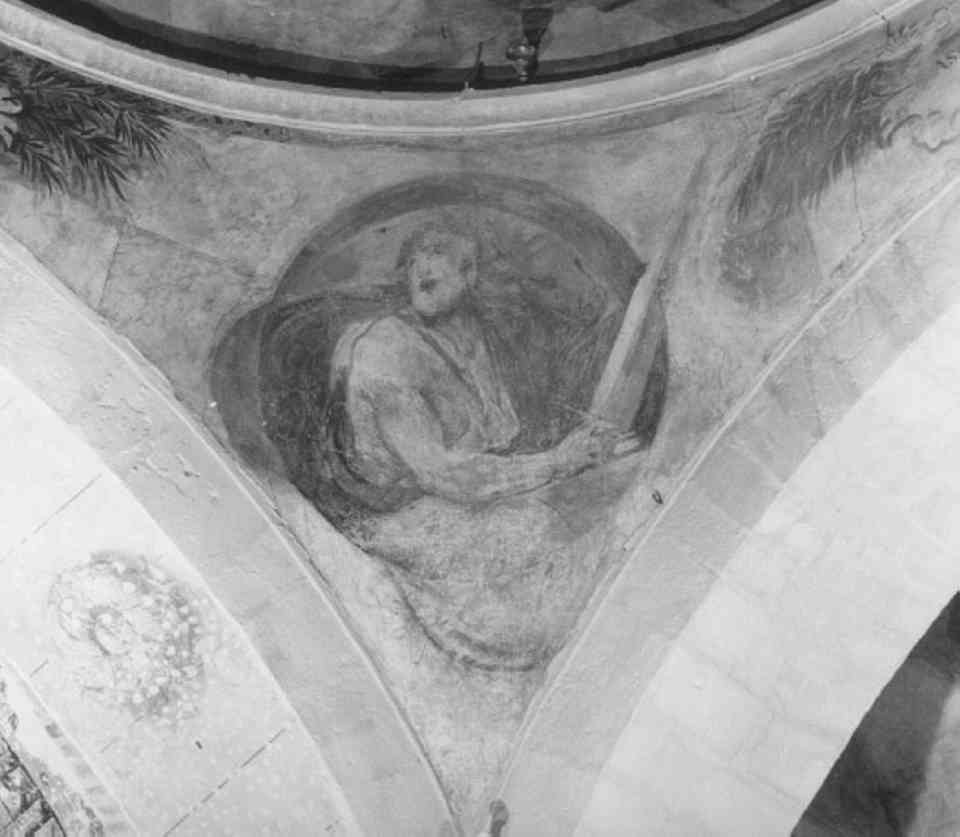 San Luca Evangelista (dipinto) di Riccio Felice detto Brusasorzi (sec. XVI)