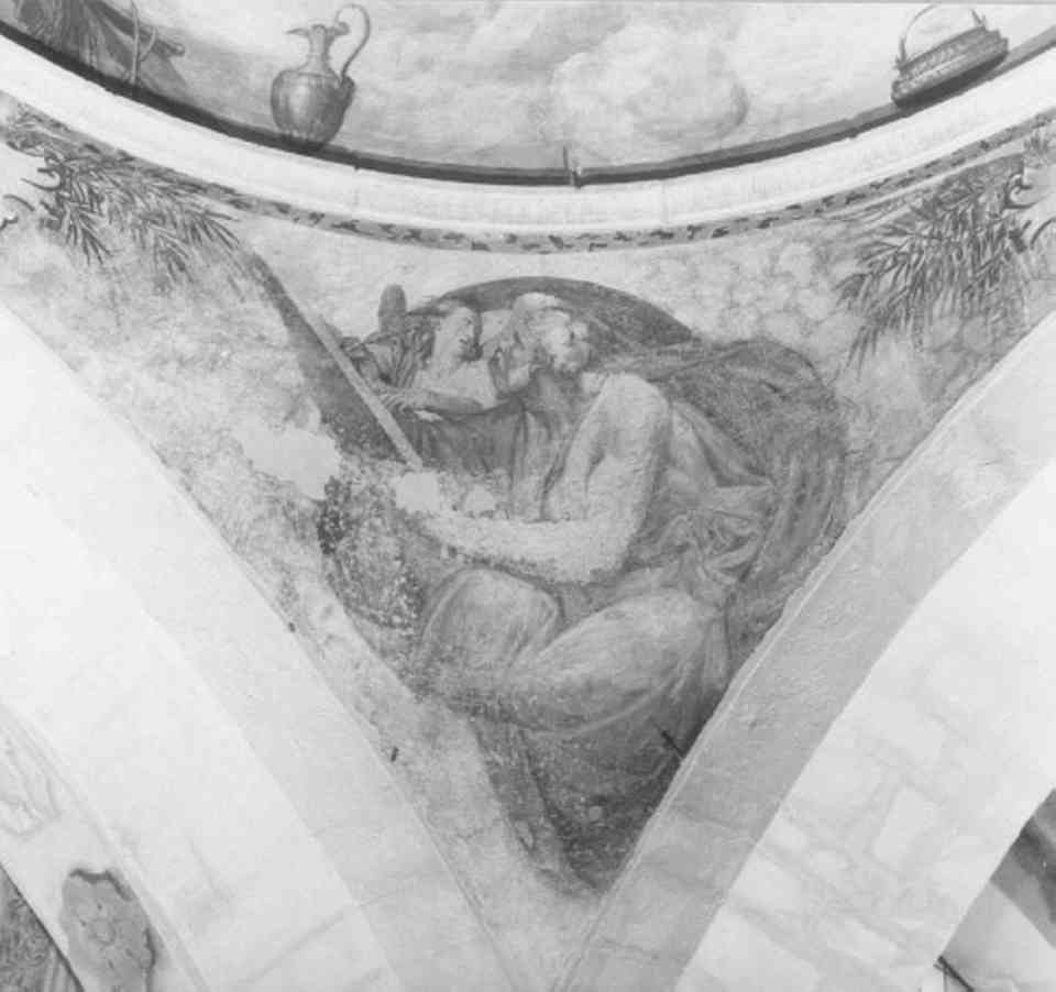 San Matteo Evangelista (dipinto) di Riccio Felice detto Brusasorzi (sec. XVI)