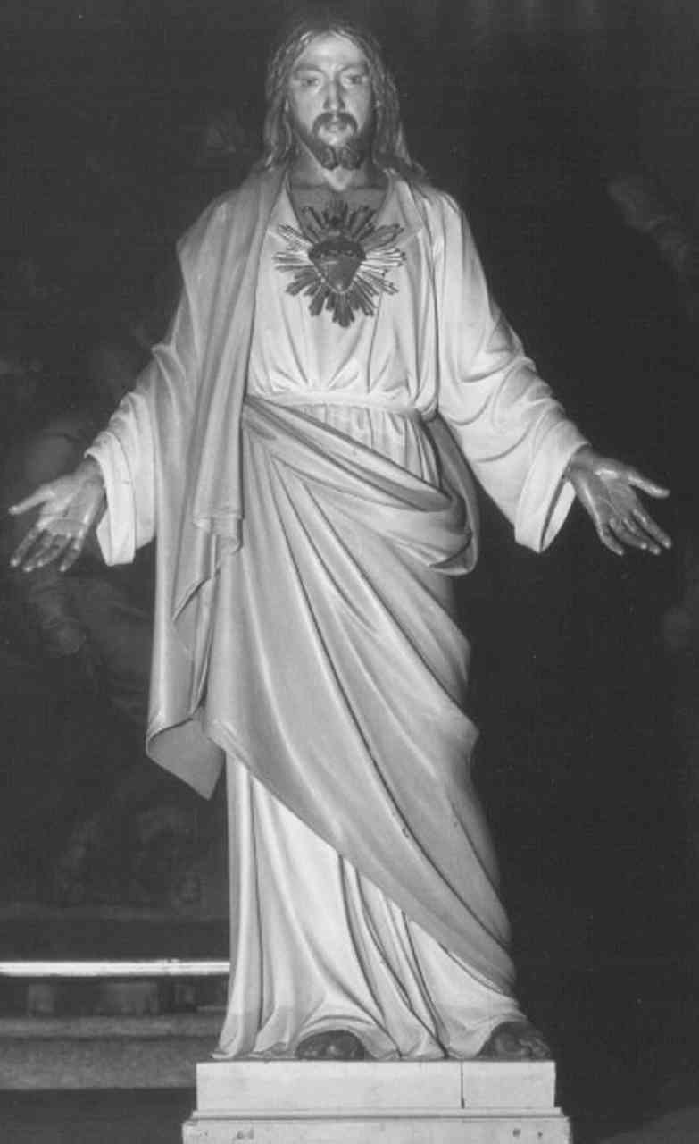 Sacro Cuore (statua) - ambito veneto (sec. XIX)