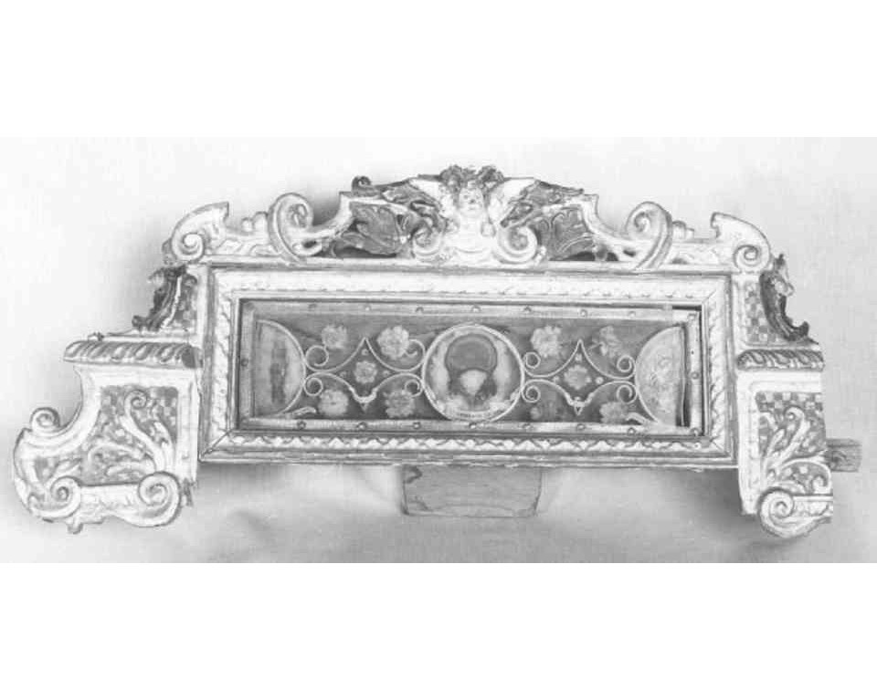 reliquiario - ambito italiano (sec. XVIII)