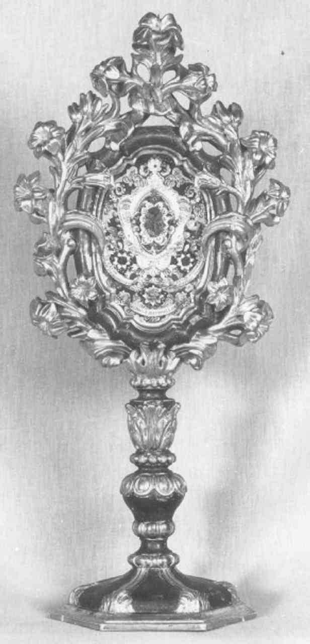 reliquiario - ambito italiano (sec. XVII)