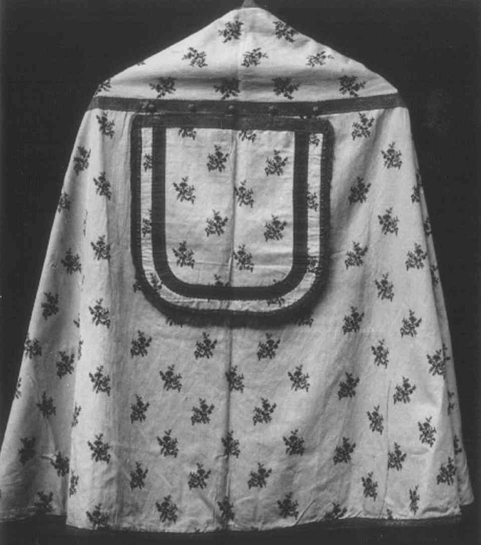 piviale - ambito italiano (secc. XIX/ XX)