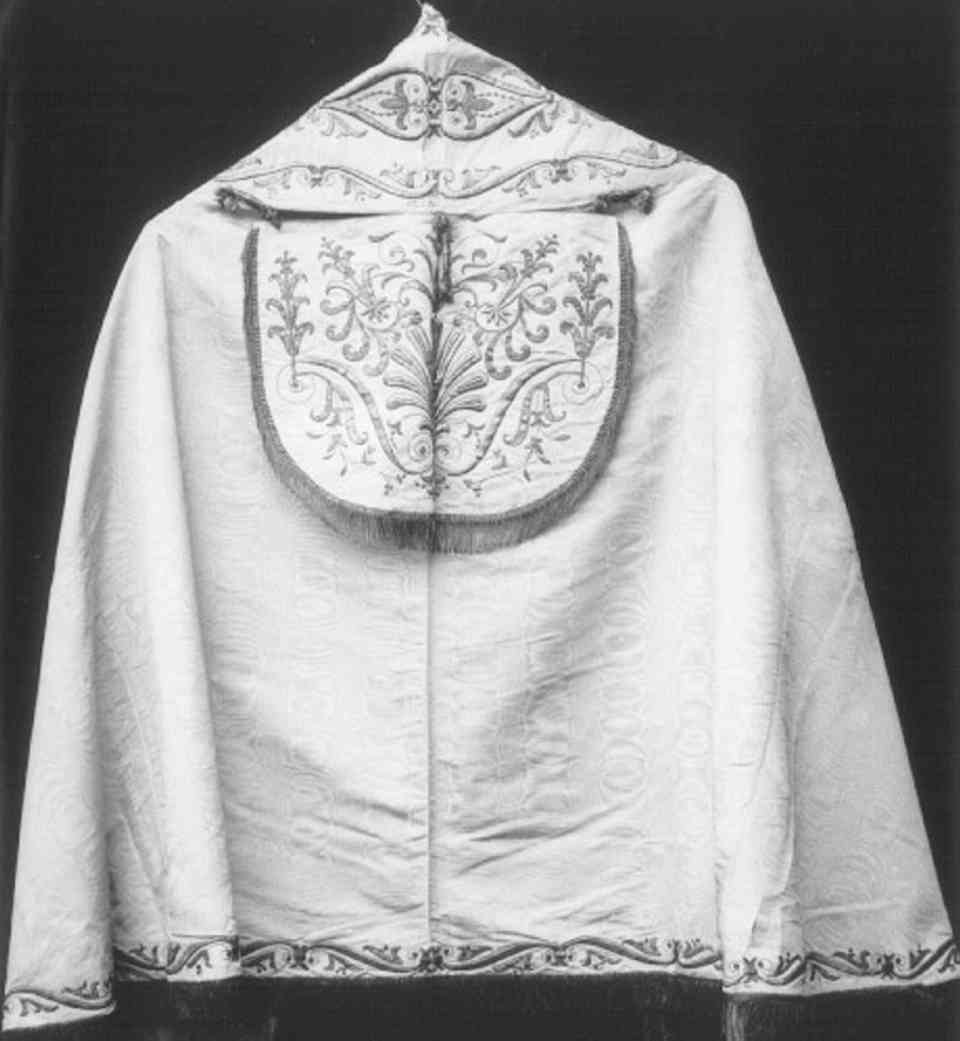 piviale - ambito italiano (sec. XIX)