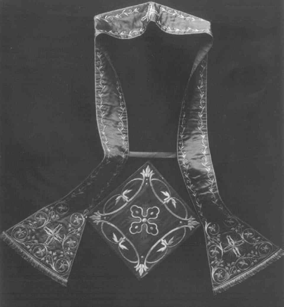 paramento liturgico, serie - ambito italiano (sec. XVIII)
