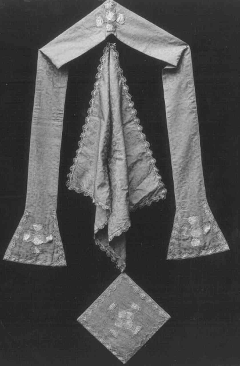 paramento liturgico - ambito italiano (sec. XVII)