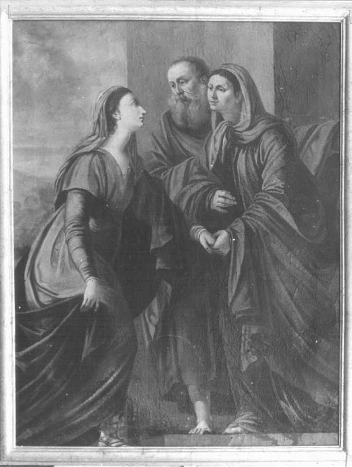 visitazione (dipinto) - ambito italiano (sec. XIX)