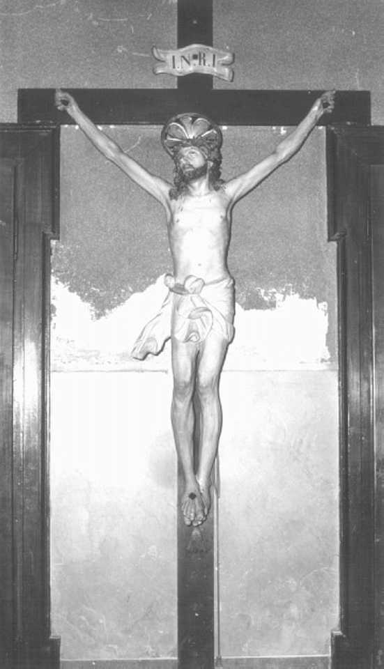 Cristo crocifisso (scultura) - ambito veneto (fine/inizio secc. XIX/ XX)