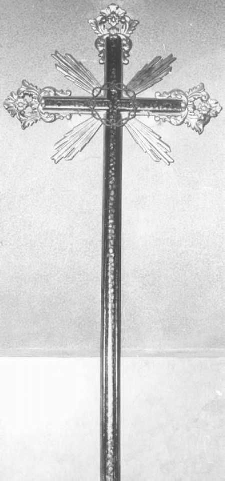 croce da parete - ambito veneto (fine/inizio secc. XIX/ XX)