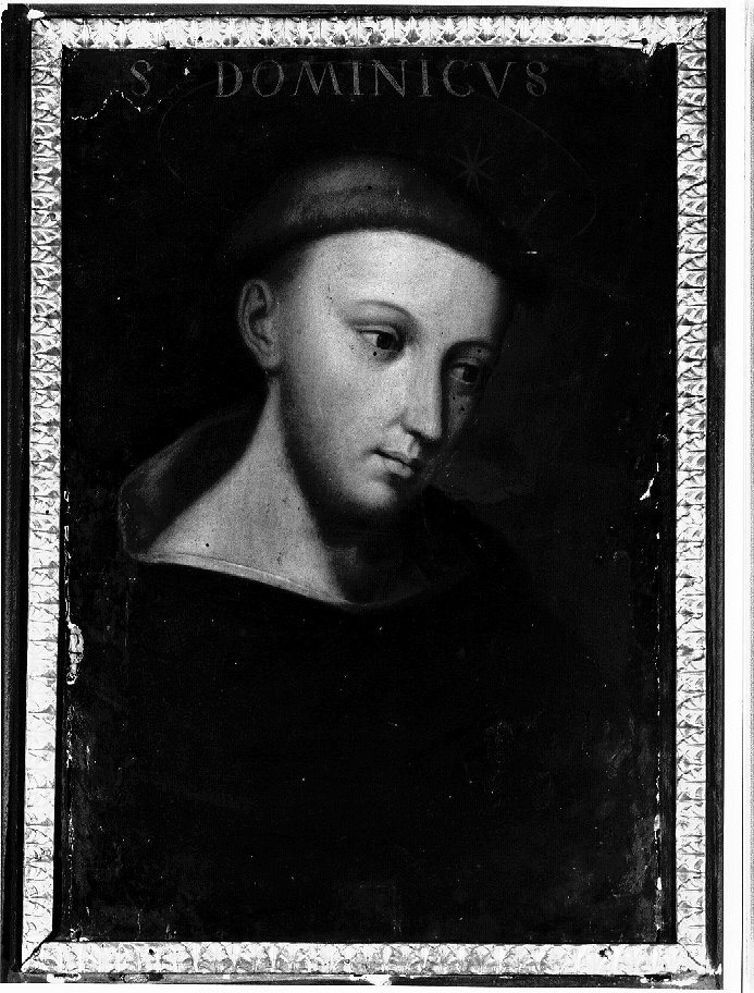 San Domenico (dipinto) di Riccio Felice detto Brusasorzi (attribuito) (secc. XVI/ XVII)