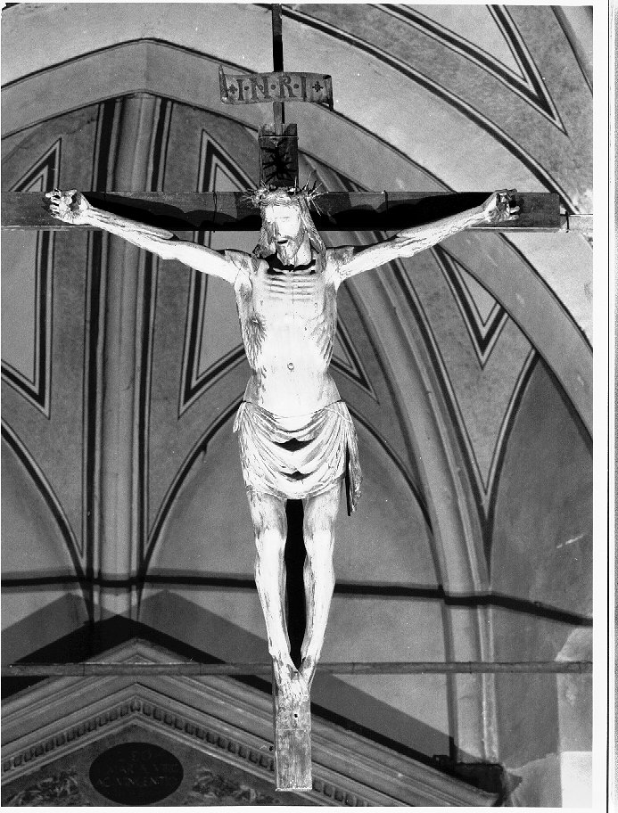 Cristo crocifisso (scultura) - ambito veneto (sec. XVI)