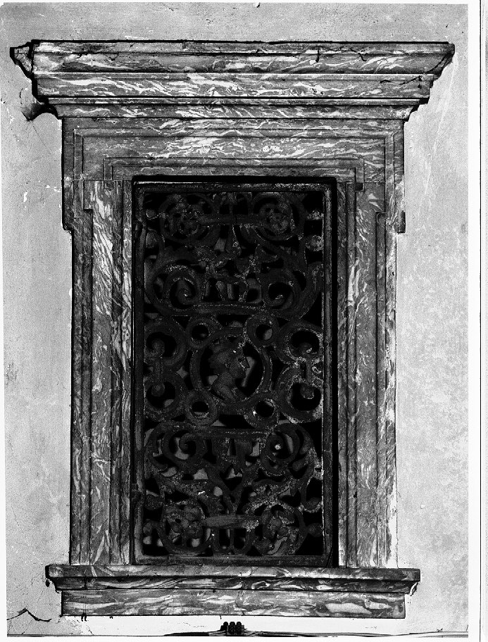 tabernacolo murale - ambito veneto (sec. XVII)