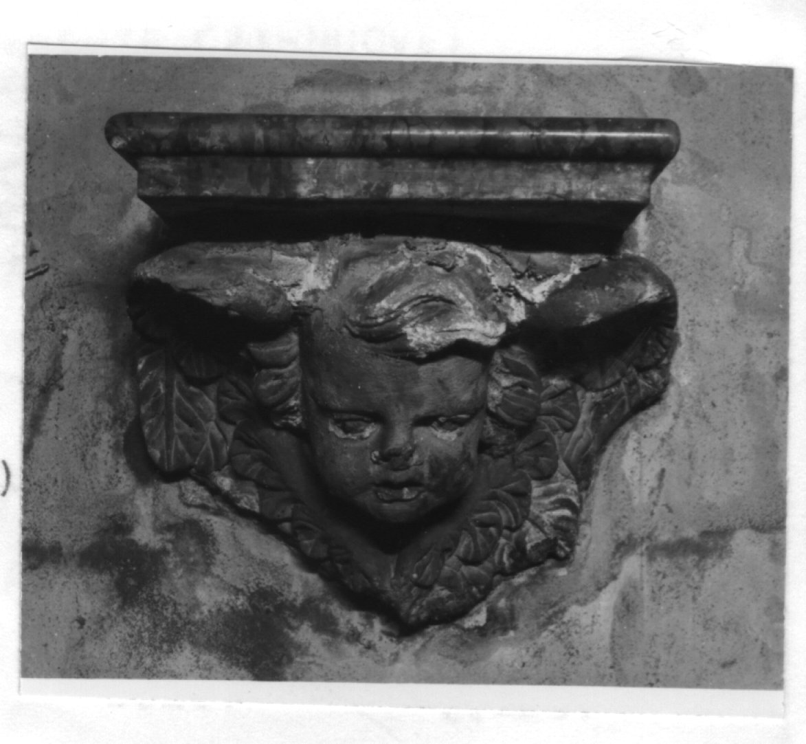 Cherubino (rilievo) - ambito veneto (sec. XVIII)