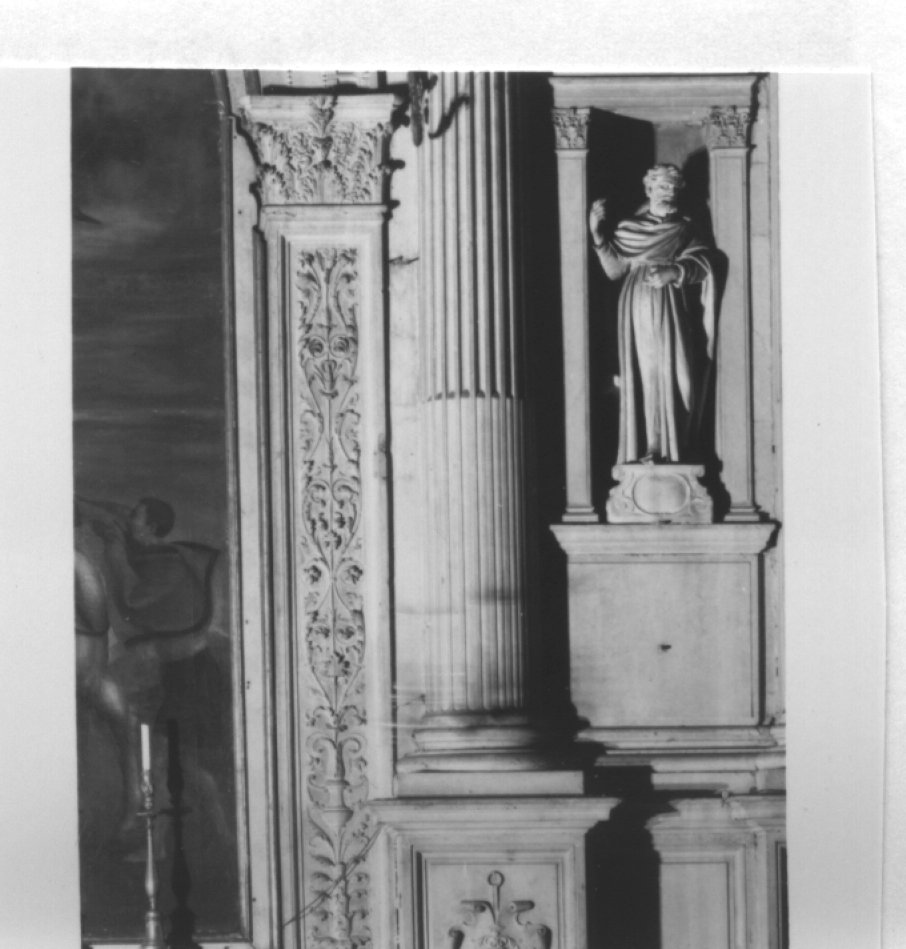 motivi decorativi a candelabra (rilievo) - ambito veneto (sec. XVI)