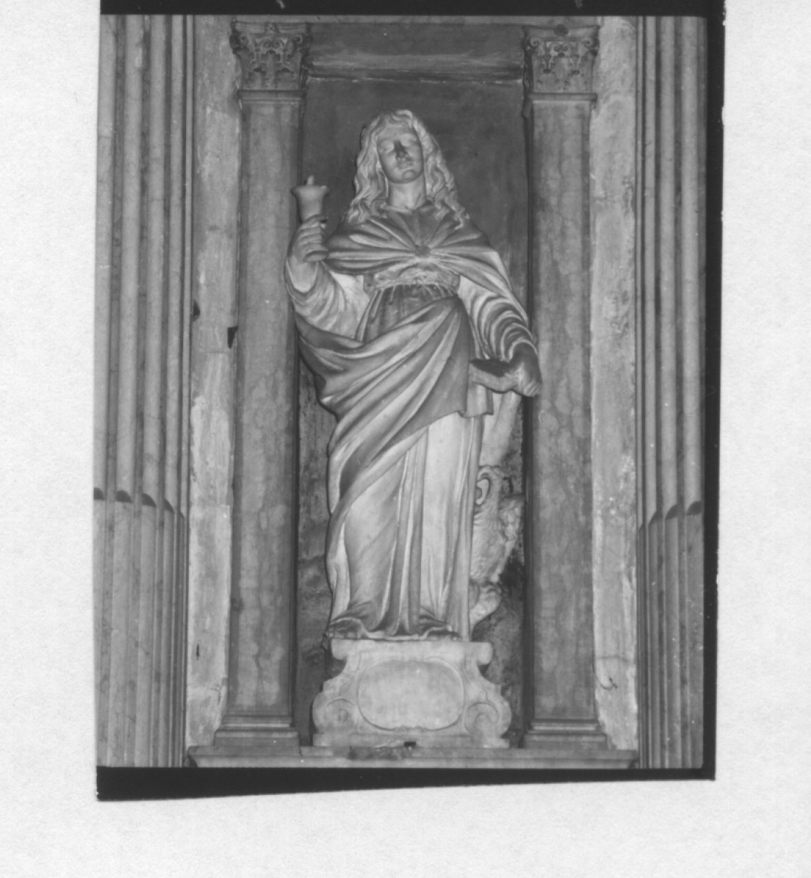 San Giovanni Evangelista (statua) - ambito veneto (sec. XVI)