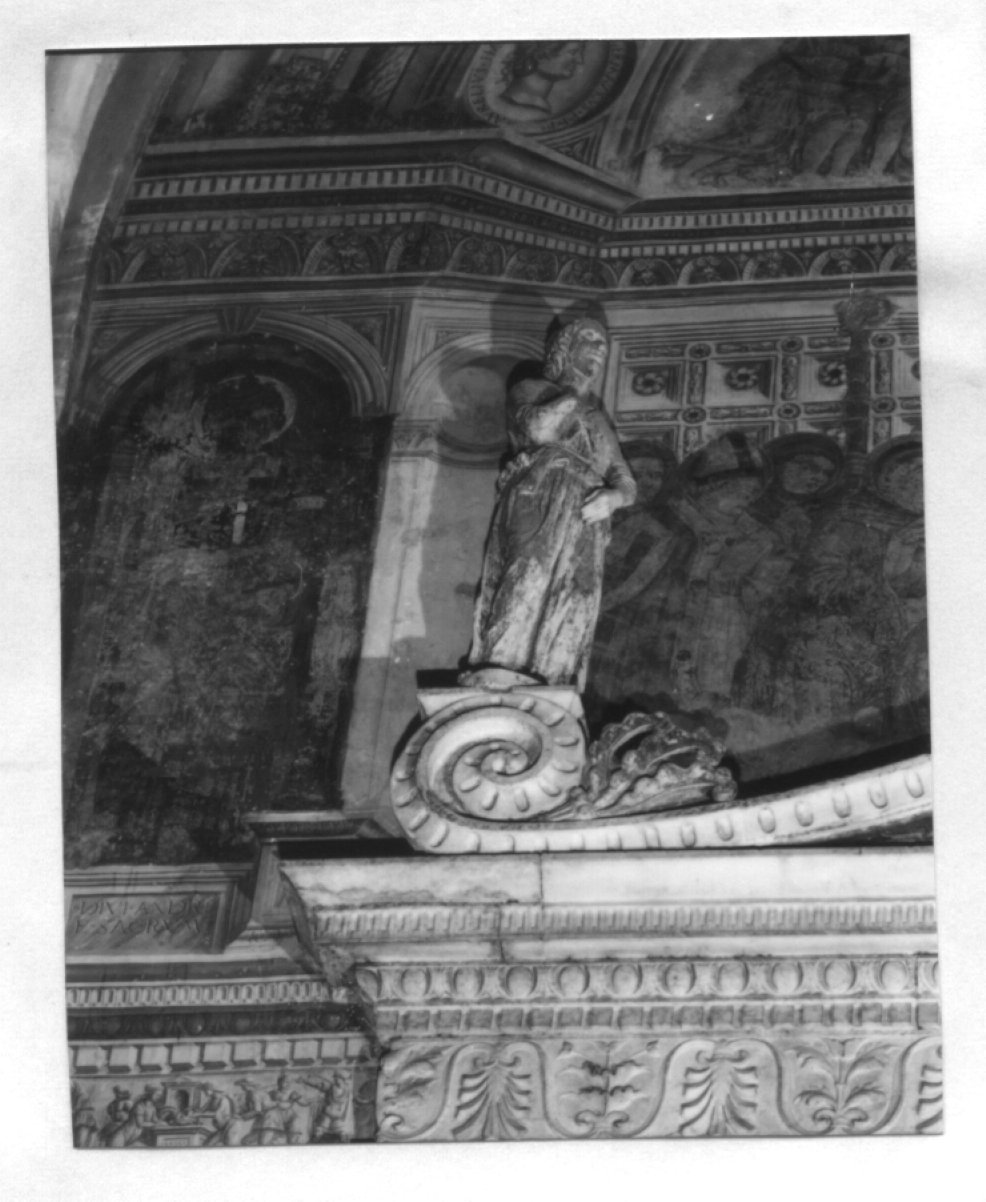 angelo annunciante (statua) di Pietro da Porlezza (sec. XV)