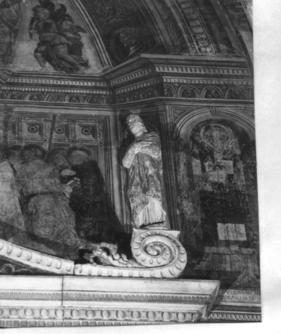Madonna annunciata (statua) di Pietro da Porlezza (sec. XV)