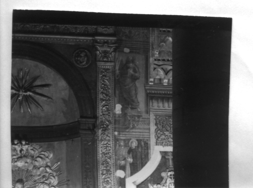 motivi decorativi a candelabra (rilievo) - ambito veneto (sec. XV)