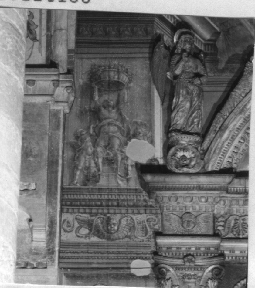 figura allegorica femminile (dipinto) di Liberale Da Verona (sec. XV)